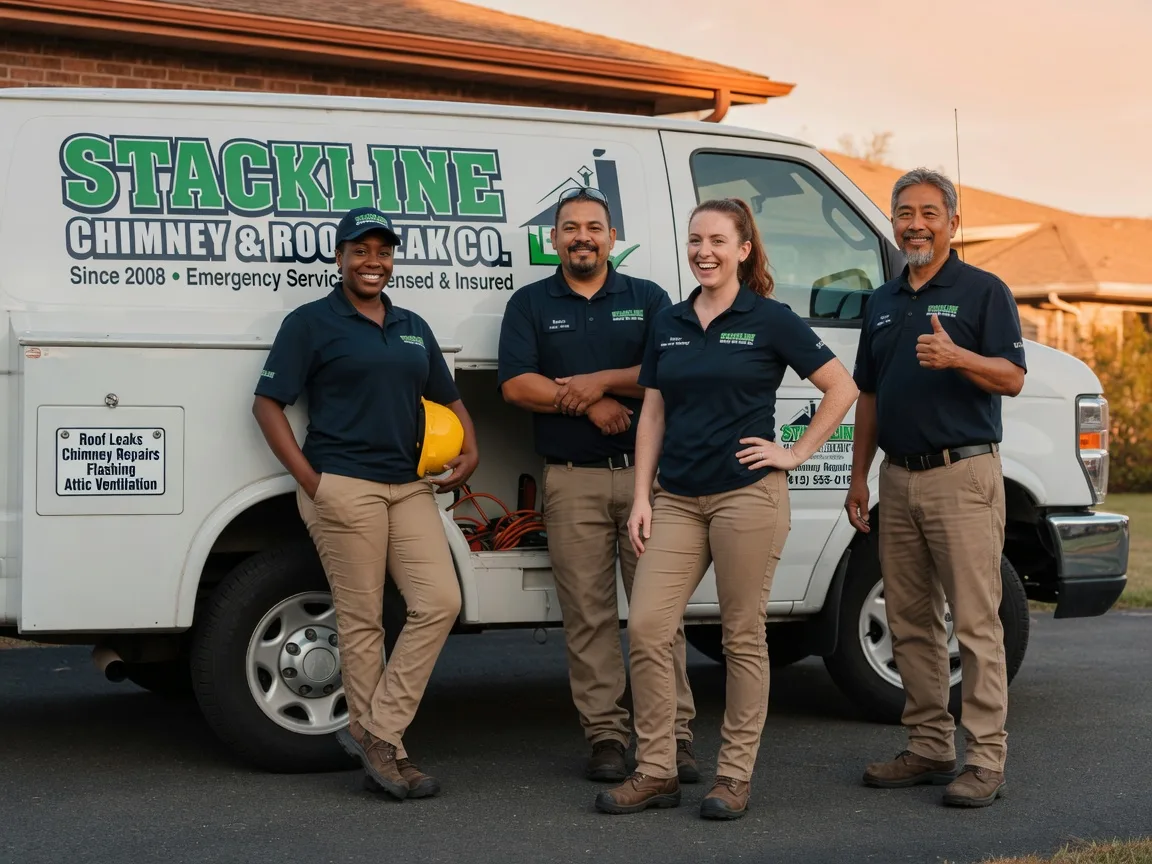 Chimney flashing repair company in Raymond, IA